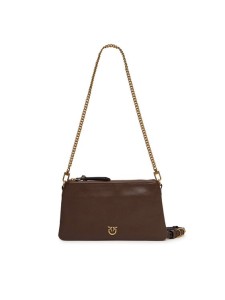 PINKO Torebka Double Mini Al 25-26 PLTT 105359 A0QO Brązowy