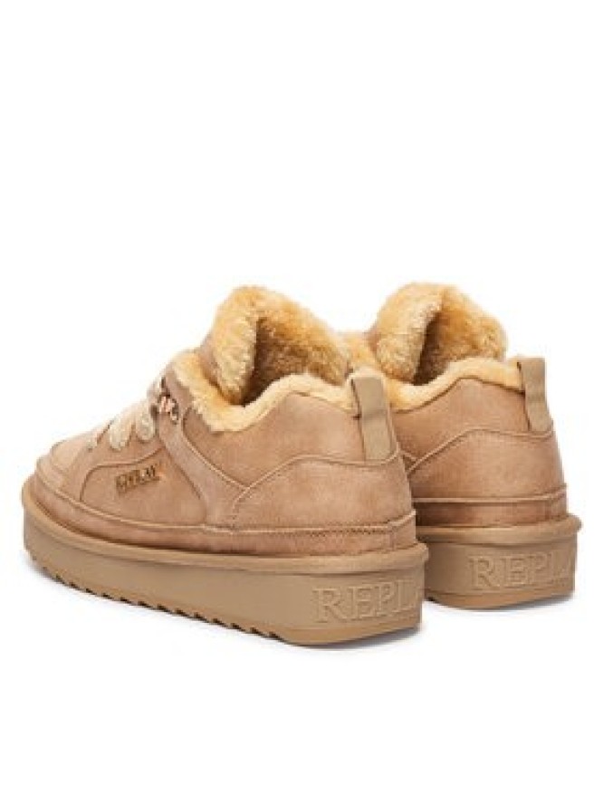 REPLAY Sneakersy GWF6H .000.C0207T Brązowy