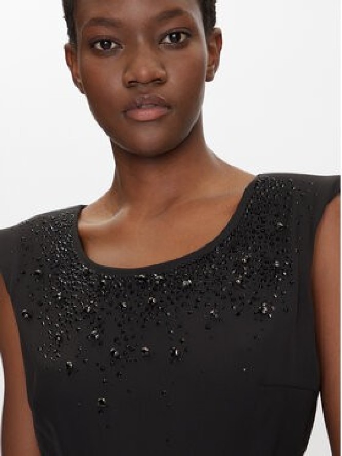 Fracomina Kombinezon FQ25SO2002W47601 Czarny Slim Fit