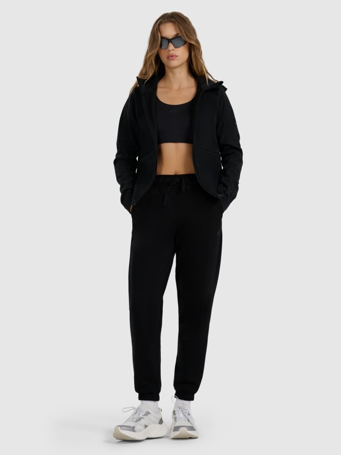 4F Kurtka softshell wiatroodporna membrana 5000 damska - czarna S