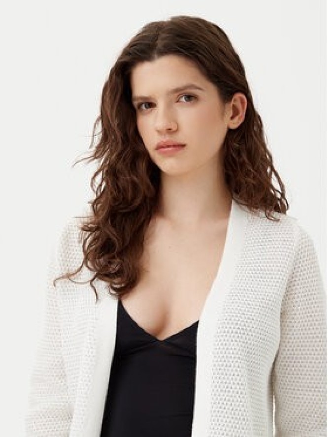 Vila Kardigan Dalo 14097125 Biały Loose Fit