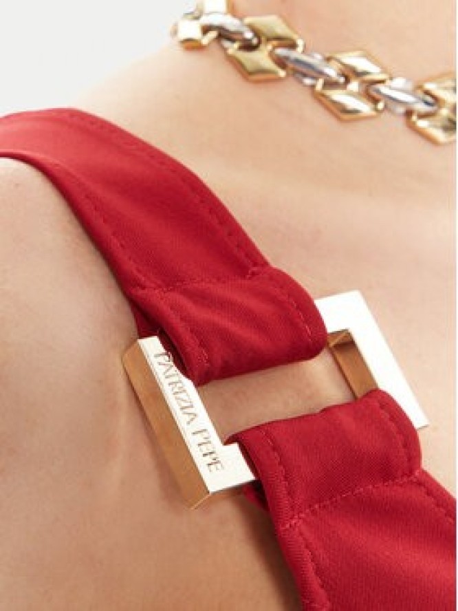 Patrizia Pepe Sukienka koktajlowa 8A1514 A6F5 Czerwony Regular Fit