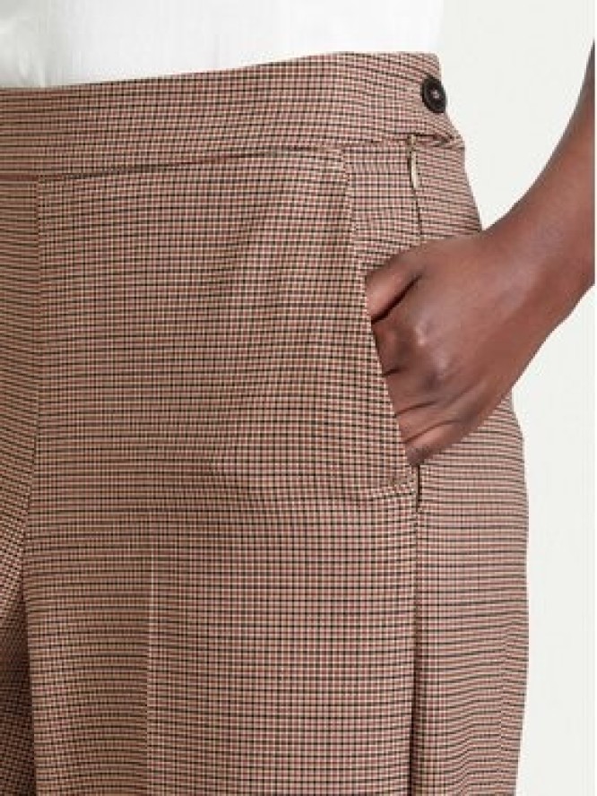 Marella Spodnie palazzo Ghinea 2623136052 Brązowy jasny Wide Leg