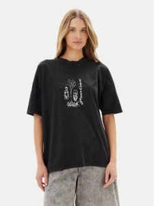 Volcom T-Shirt Voltrip B3512508 Czarny Oversize