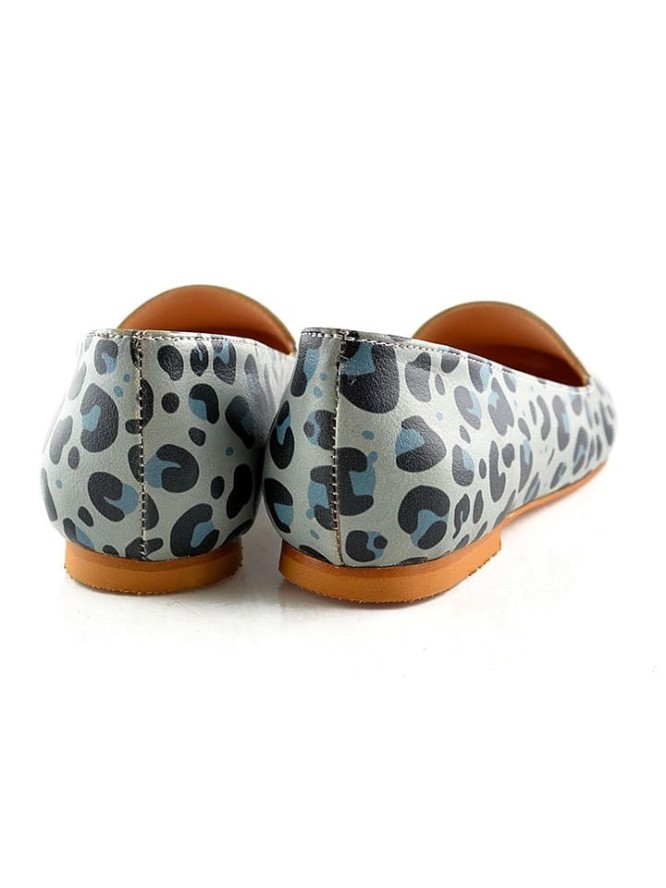 Goby Baleriny w kolorze błękitno-beżowym rozmiar: 39