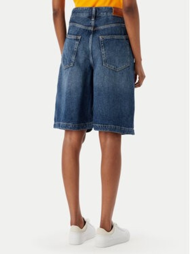 Tommy Hilfiger Szorty jeansowe WW0WW48597 Niebieski Relaxed Fit