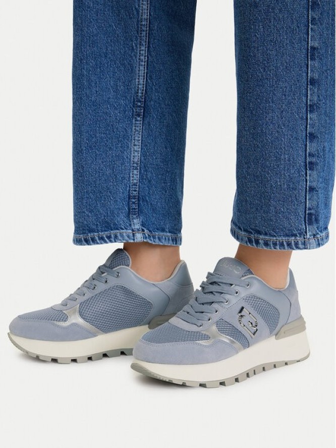Liu Jo Sneakersy Amazing 43 Bis BA6031 PX027 Niebieski