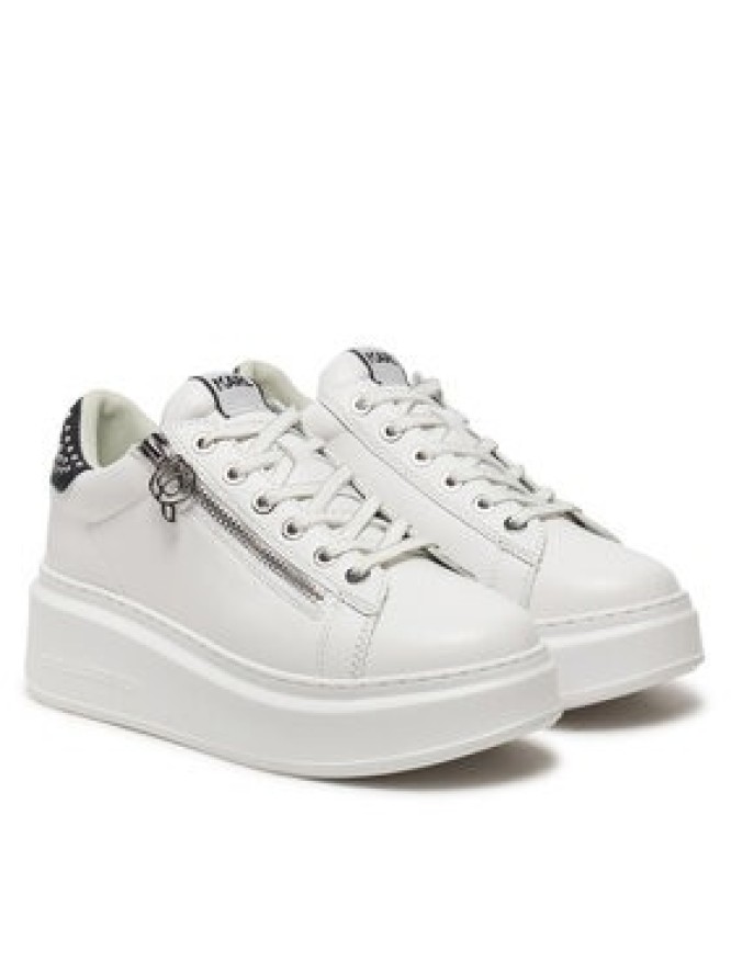 KARL LAGERFELD Sneakersy Ankapri KL63527 Biały