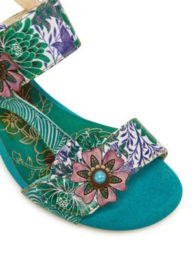 Laura Vita Sandały Framboiseo 26 Zielony