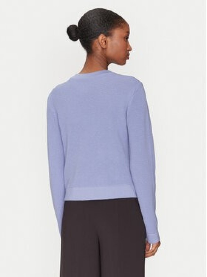 Luisa Spagnoli Kardigan Mandel 100023 Fioletowy Regular Fit