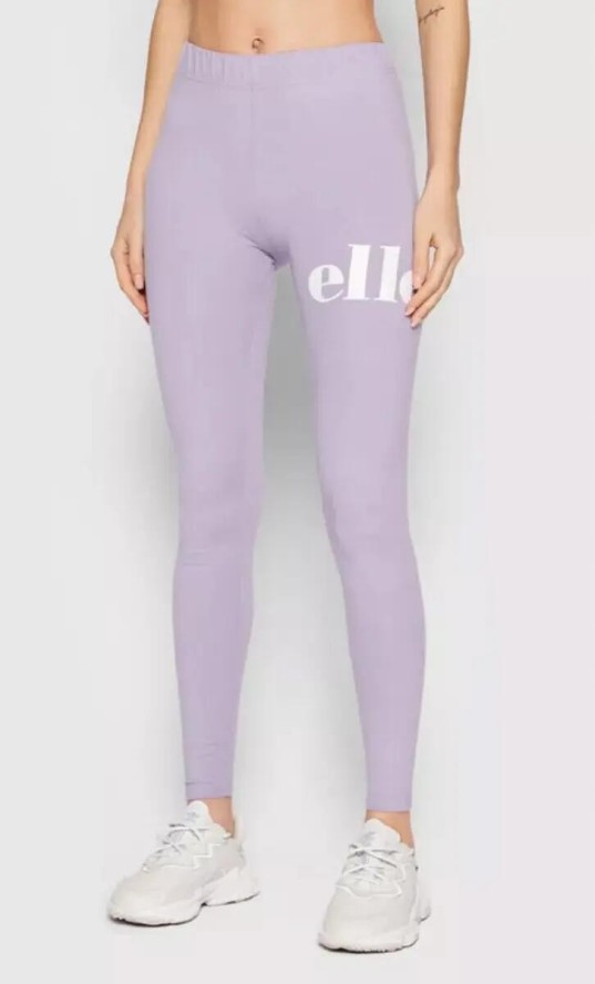 LEGGINSY DAMSKIE DŁUGIE ELLESSE KOLOR FIOLETOWY
