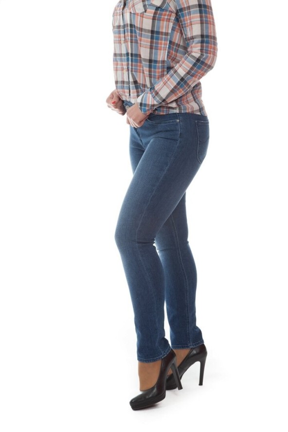 SPODNIE DAMSKIE LEE ELLY SLIM FRESH WORN L305IQXN 112106053