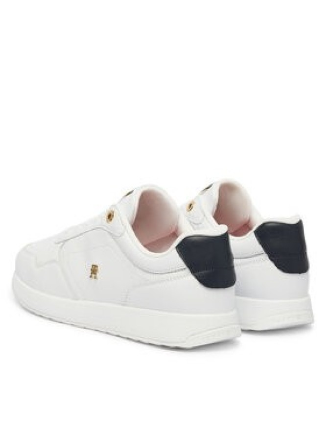 Tommy Hilfiger Sneakersy Corporate Mix Mat Runner FW0FW09318 Biały