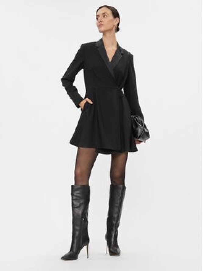 MAX&Co. Sukienka koktajlowa Stola 72241923 Czarny Regular Fit