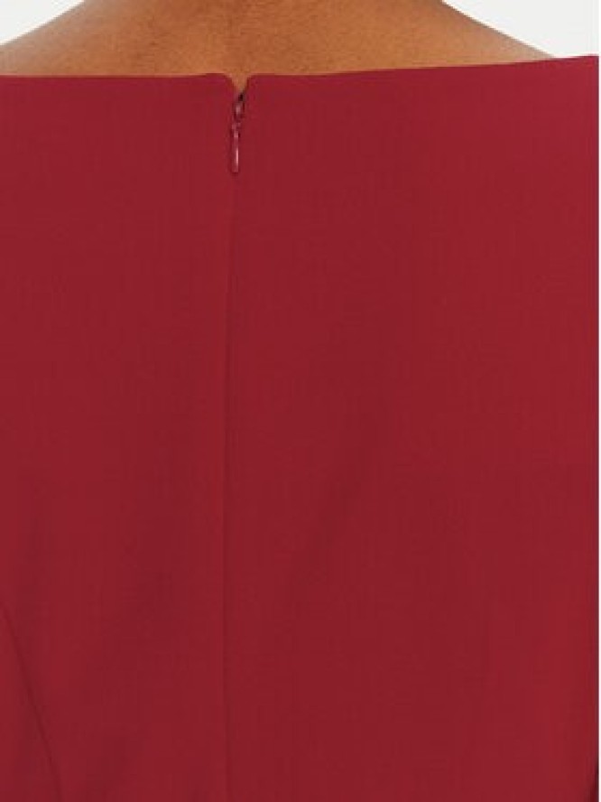 DKNY Sukienka koktajlowa DD4H1242 Czerwony Slim Fit