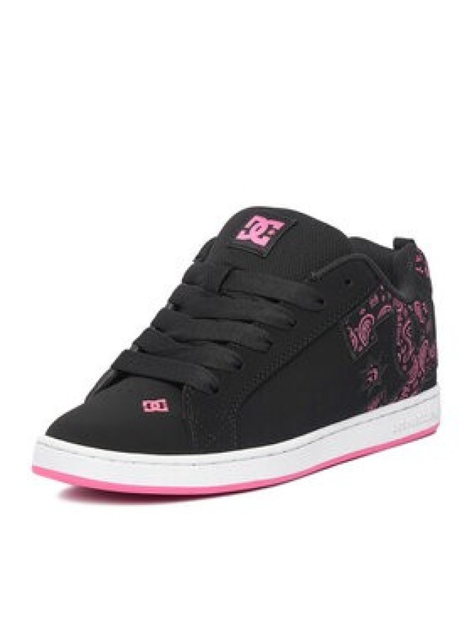 DC Shoes Sneakersy EO-COURT GRAFFIK DC01662983 Czarny