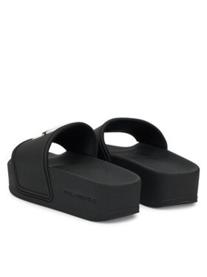 KARL LAGERFELD Klapki Kondo Maxi KL80805A Czarny