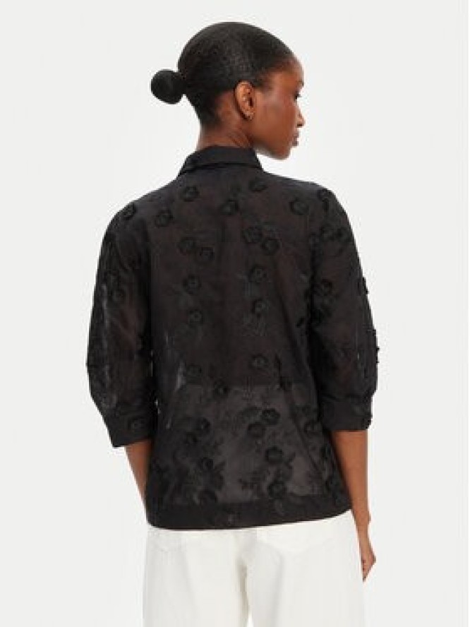 Munthe Koszula Pust 252101725225 Czarny Regular Fit