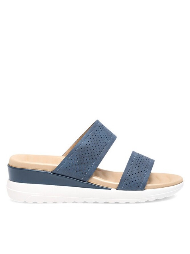 Clara Barson Klapki WYL05010-12 Granatowy