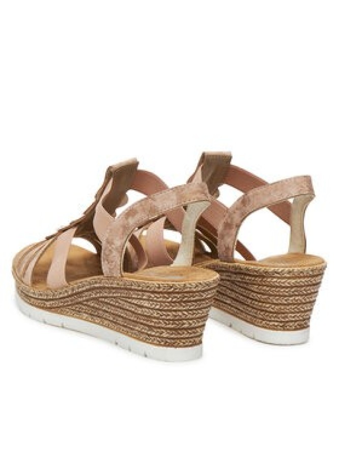 Rieker Sandały CEO-619B2-31 Różowy