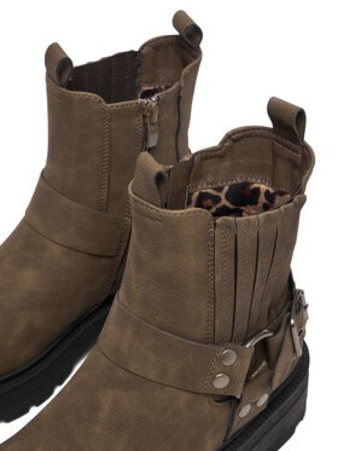 REPLAY Botki GWL68.000.C0007S Brązowy