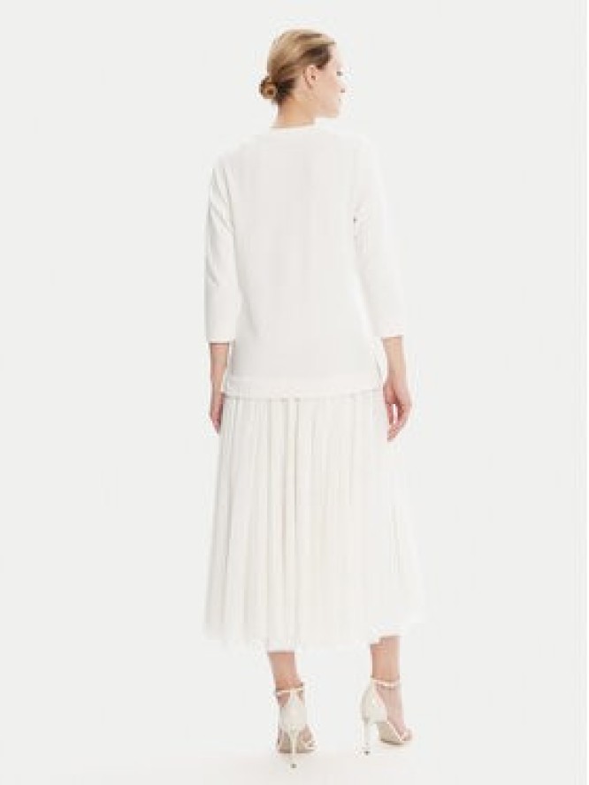 JOOP! Sukienka codzienna 58 253JE58Taren 30047770 Écru Regular Fit