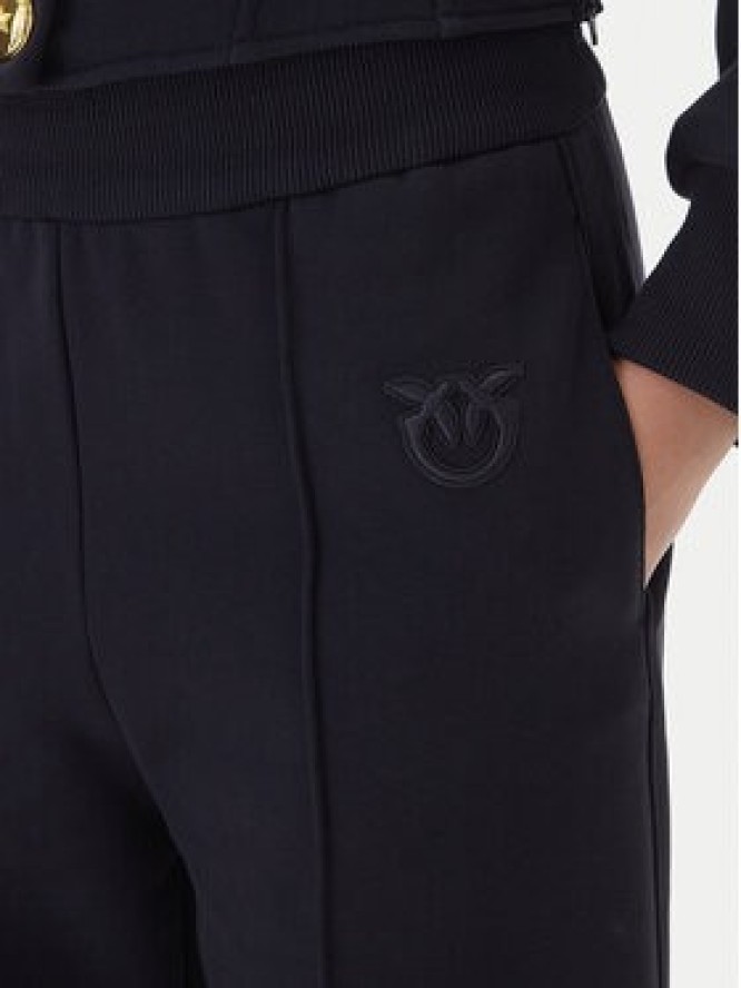 PINKO Spodnie dresowe Pasticciato 105649 A2TC Granatowy Regular Fit