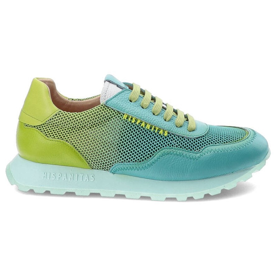 Turkusowe Sneakersy Hispanitas Stylowe Buty Damskie