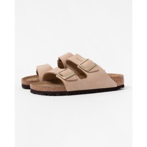 Sandały Birkenstock Arizona Sfb Skóra Nubukowa Damskie