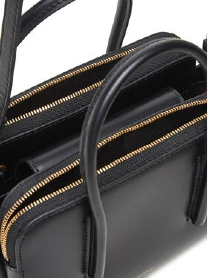 Calvin Klein Torebka Carryall Micro Leather Tote LV04F3057G Czarny