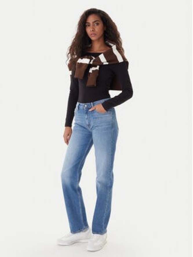 Tommy Jeans Jeansy Kira DW0DW21797 Niebieski Straight Fit