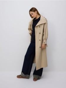 Skórzane sneakersy z włosiem - wielobarwny