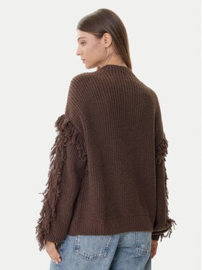 ONLY Sweter Molly 15363467 Brązowy Regular Fit