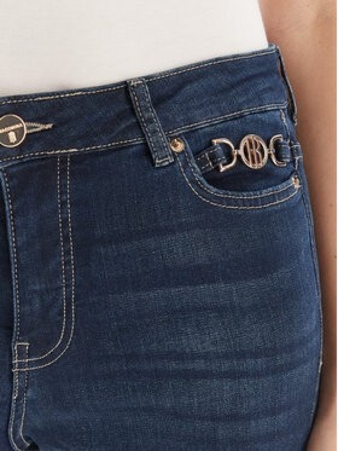 Fracomina Jeansy FP25WVA012D46093 Granatowy Bootcut Fit