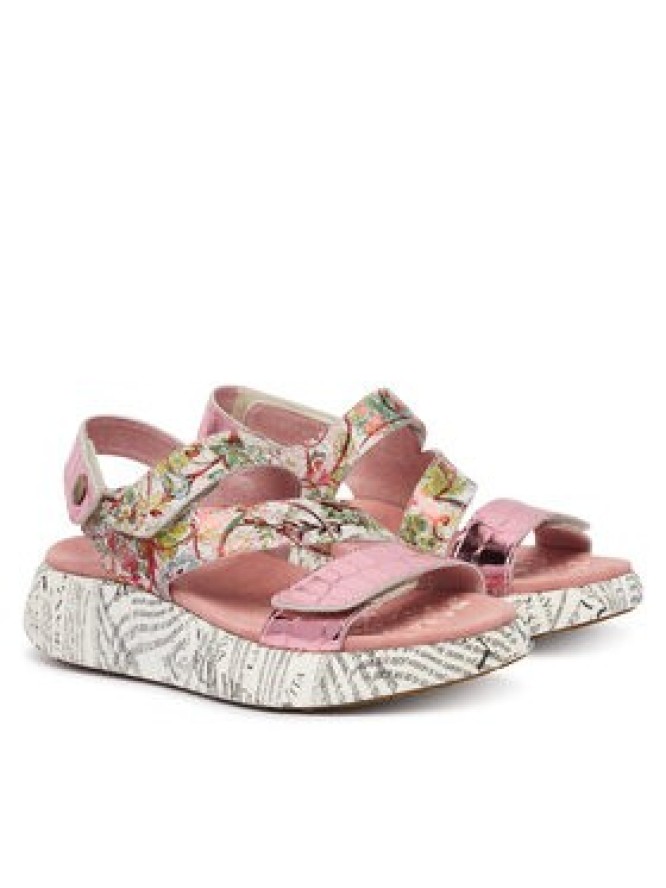 Laura Vita Sandały Nikito 19 Różowy