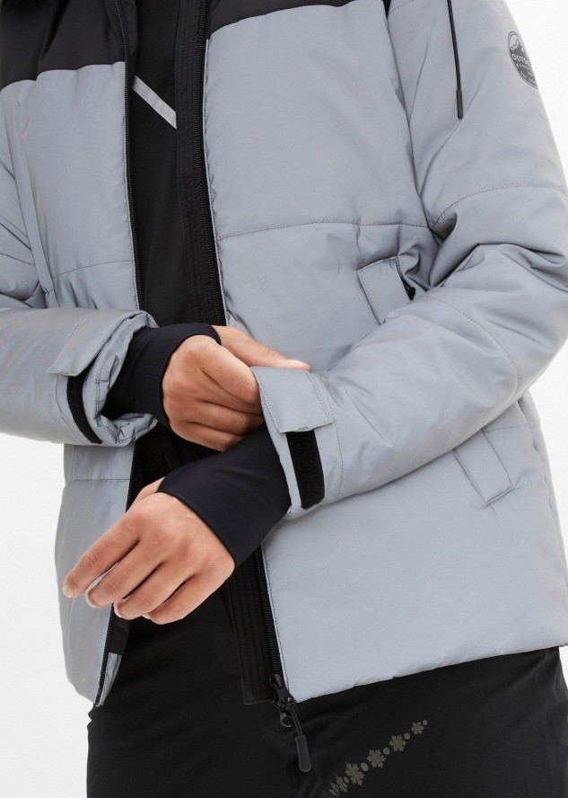 Kurtka pikowana funkcyjna, odblaskowa