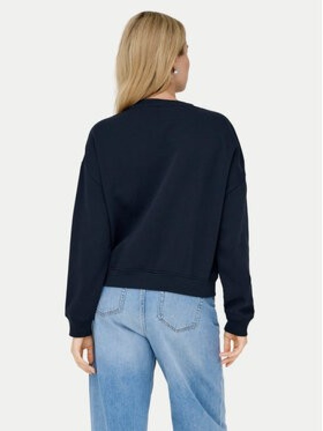 ONLY Bluza 15254183 Granatowy Loose Fit