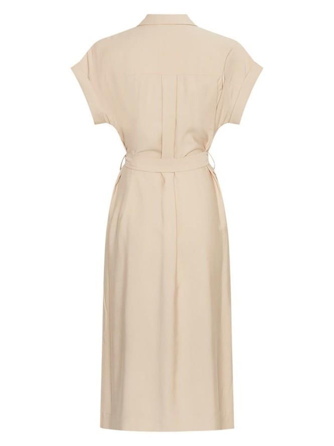 MOSS COPENHAGEN Sukienka w kolorze beżowym rozmiar: S