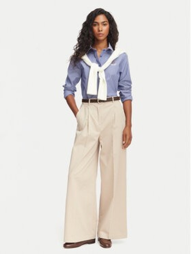 Beverly Hills Polo Club Koszula P-SS26W-SH0005 Niebieski Regular Fit