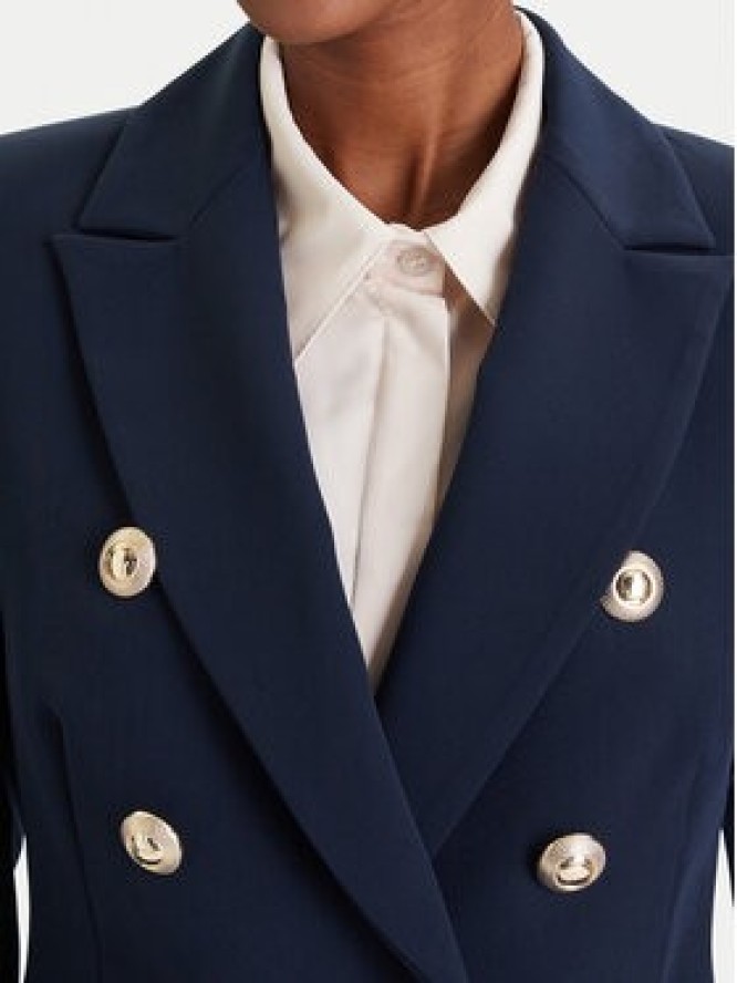 Rinascimento Marynarka CFC0126227003 Granatowy Slim Fit