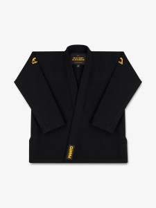 MANTO "BASE 3.0" BJJ GI czarno - pomarańczowe