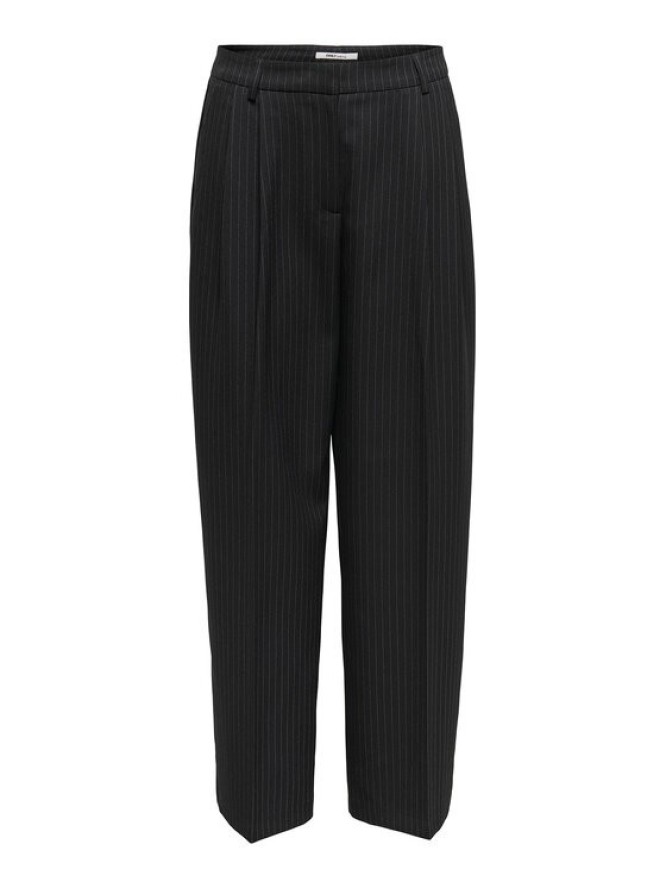 ONLY Spodnie materiałowe Reina 15349616 Czarny Straight Fit