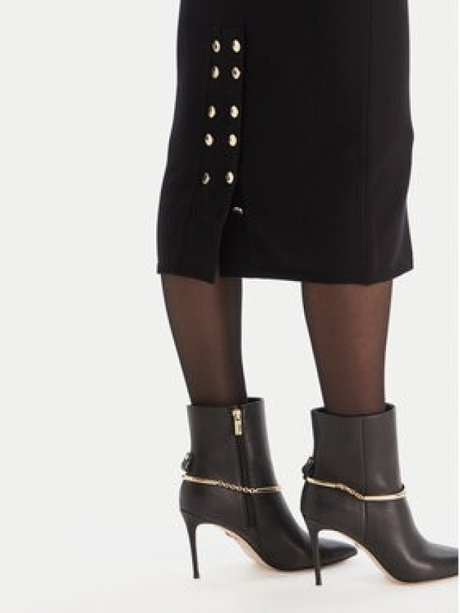 Fracomina Spódnica ołówkowa FR25WG4004K55601 Czarny Slim Fit