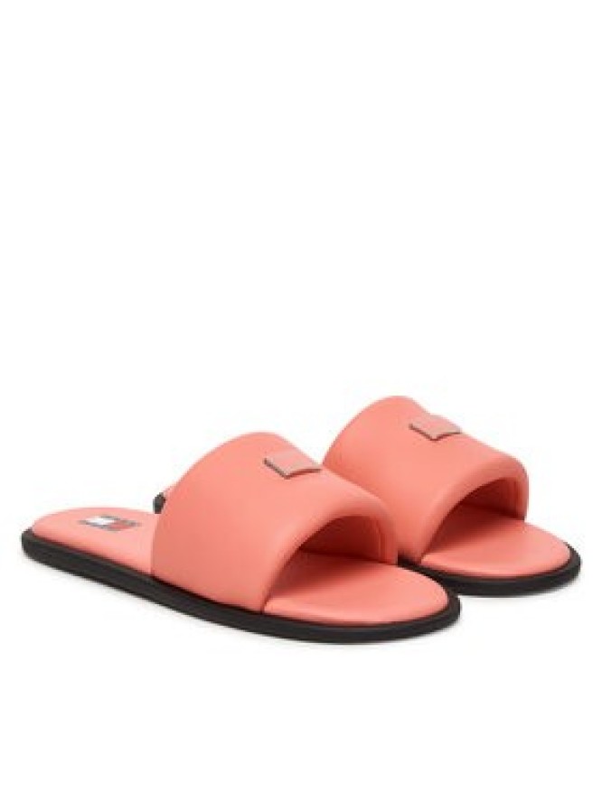 Tommy Jeans Klapki Tjw Soft Padded Casual Slide EN0EN02950 Różowy