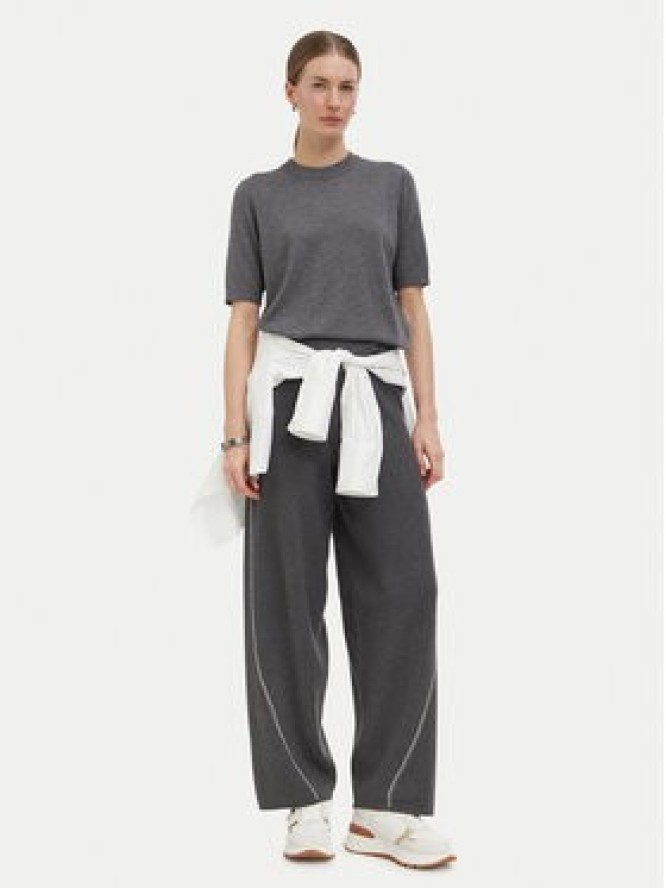 Liu Jo Bluzka WF6419 MA16R Szary jasny Regular Fit