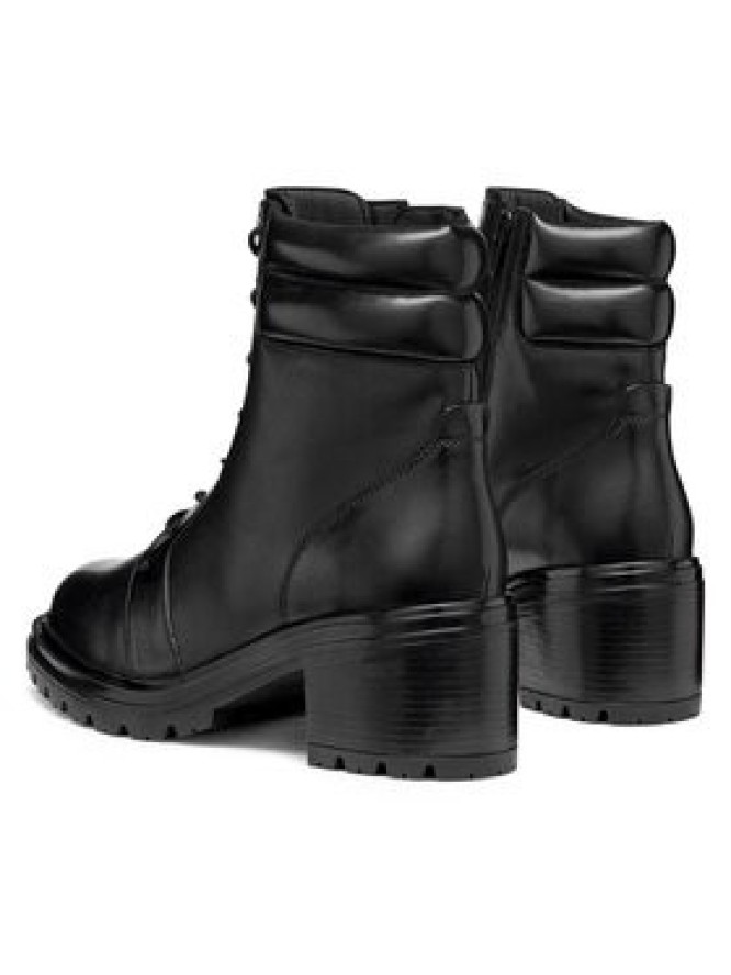 Geox Trzewiki D Damiana D56QCC 043TU C9999 Czarny