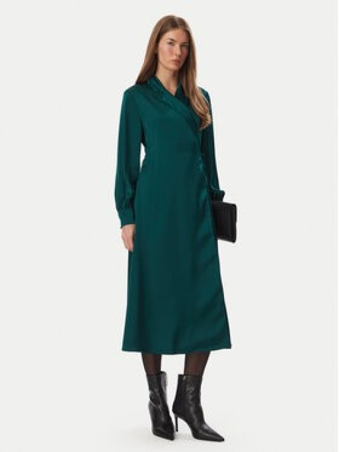 KARL LAGERFELD Sukienka codzienna B4W13009 Zielony ciemny Regular Fit