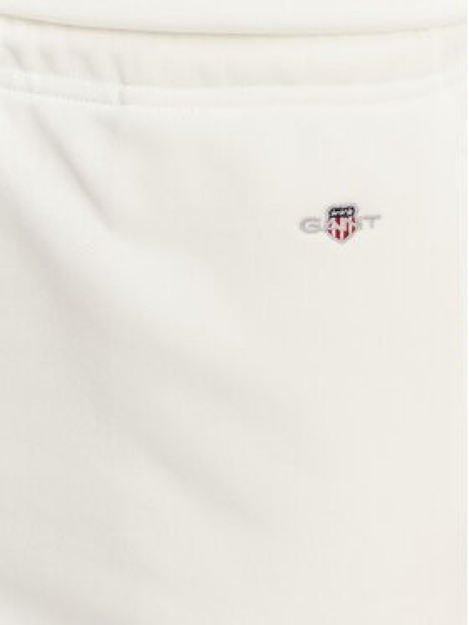Gant Spódnica dresowa 4200274 Écru Regular Fit