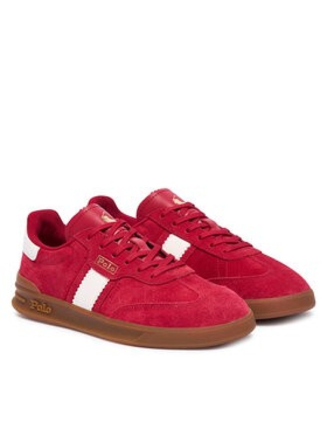 Polo Ralph Lauren Sneakersy 804956688013 Czerwony