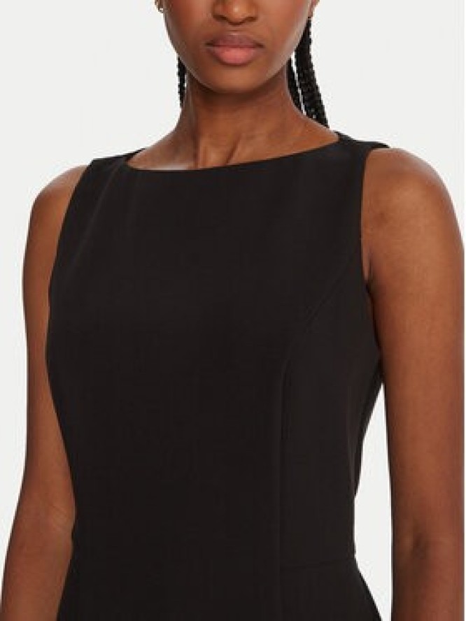 French Connection Kombinezon 7UZAE Czarny Regular Fit